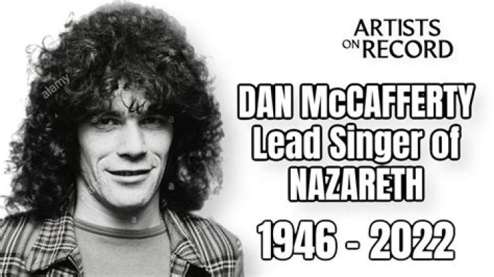 
Dan McCafferty The Lead Singer Of Nazareth Band Passed Away At The Age Of 76 
