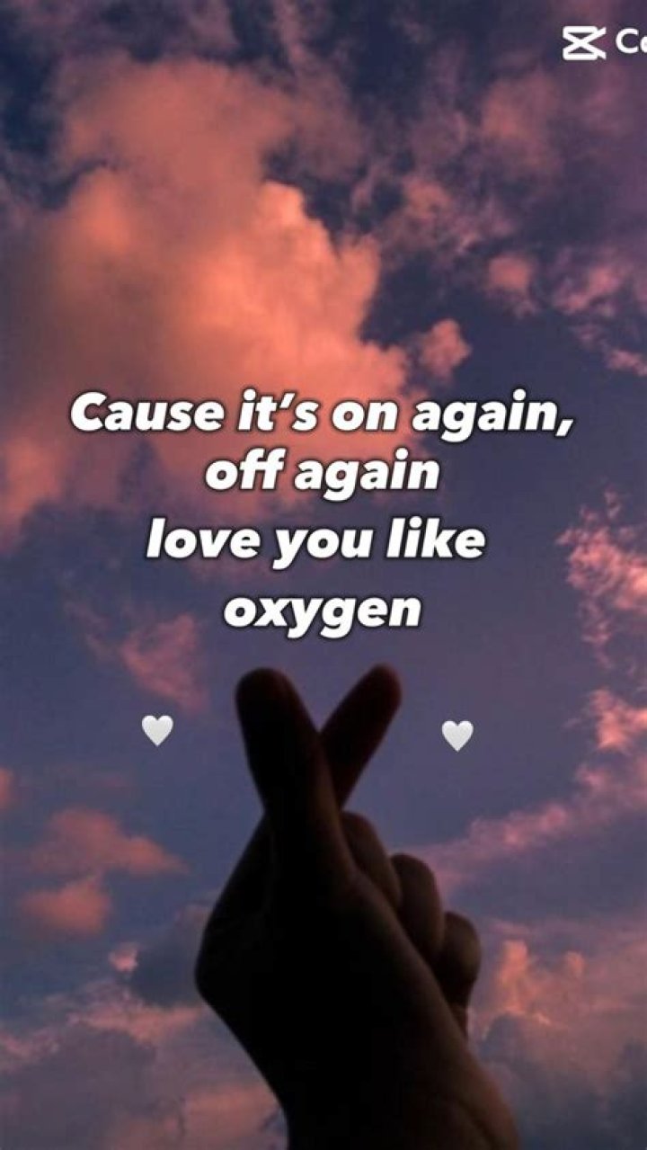 ‘On Again Off Again Love You Like Oxygen’ TikTok Song Trend Explained