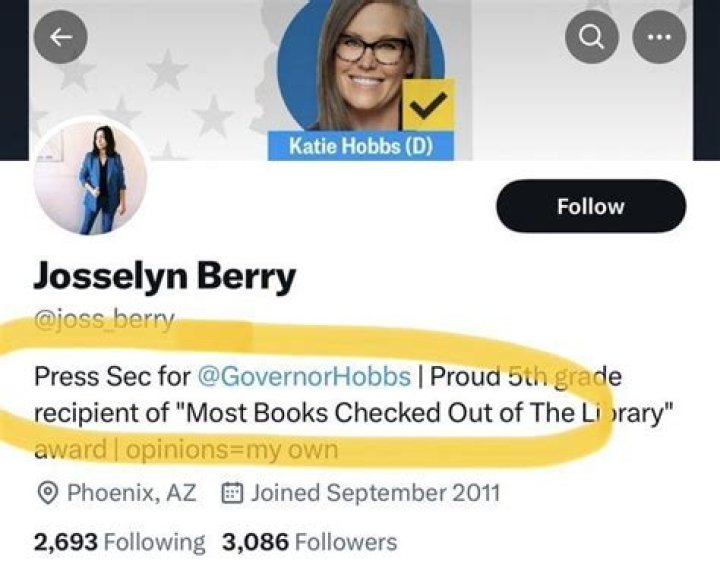 
What did Josselyn Berry say? Katie Hobbs’ press secretary slammed over controversial gun violence tweet 